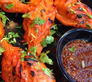 Tandoori paneer momos