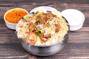 Chicken biryani [ 2p chicken ]