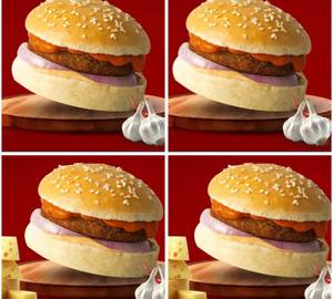 2 Schezwan Burger + 2 Schezwan Cheesy Delights