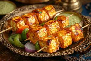 Paneer Achari Tikka