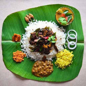 Pothichoru 2 , Beefpothichoru 2(in Banana Leaf)