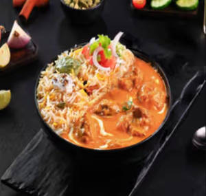 Chicken Tikka Fried Rice + Butter Chicken - With Bone (2pcs)