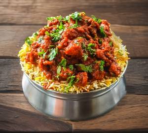 Boneless Chicken Biryani With Raitha+Salad