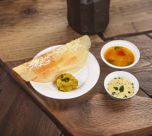 Crispy Cheese Onion Masala Dosa