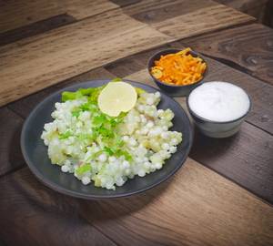 Sabudana Khichdi [250 ml] with Farali Chevdo and Dahi [100 ml]                      