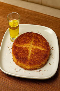 Cashew Kunafa