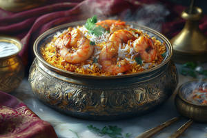 Prawn Biryani