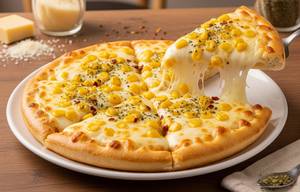 8'' Small Corn Cheese Pizza (4 Slice)