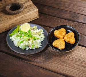 Farali Sabudana Khichdi [200 g] with Sabudana Cutlets [3 Pieces]
