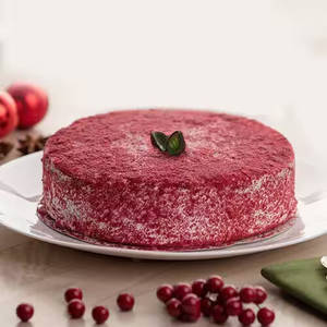 Red Velvet Ice Cream Cake