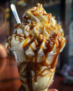 Mocha Caramel Sundae