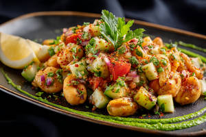 Boiled Chana Chaat