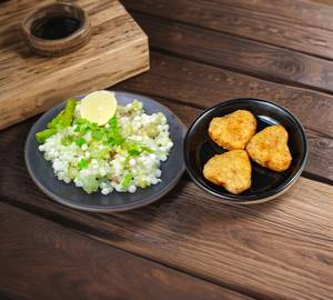 Farali Sabudana Khichdi [250 ml] with Cutlets [3 Pieces]