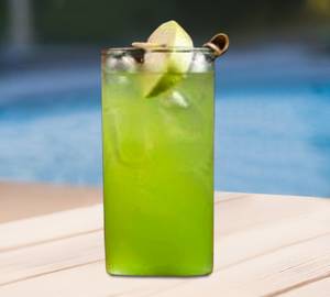 Green apple mojito