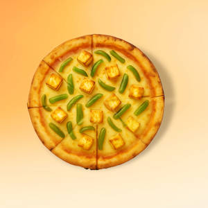 Farali Paneer Chilli Pizza