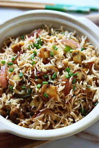 Mushroom Fried Rice