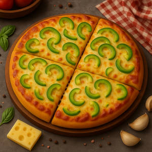 Cheese N Capsicum Pizza