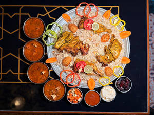 Chicken Al Faham Mandi