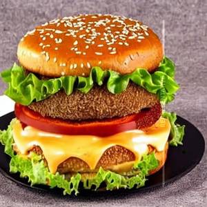 Cheese tower burger [double]
