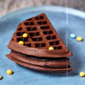 Choco fudge waffle