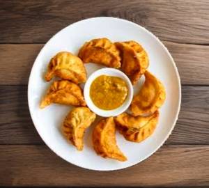 Veg. fried momos