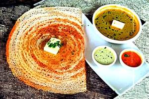 Butter plain dosa