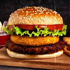 Spicy smokin hot burger