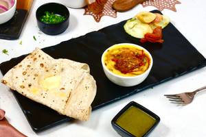 Moradabadi Dal With 2 Rumali Roti