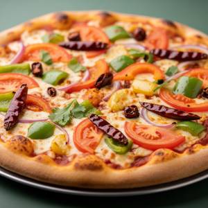 8'' Schezwan Mozzarella Veg Pizza