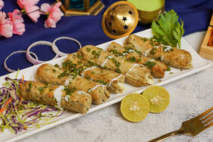 Chicken Cheese Chilly  Seekh Kebab