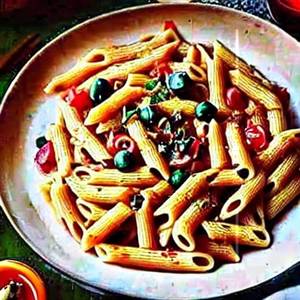 Mix sauce pasta