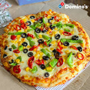 Veggie paradice pizza