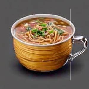 Veg noodles soup
