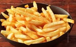 Classic salted fries