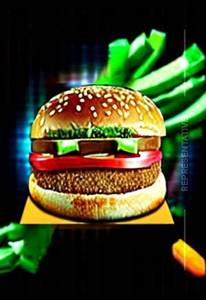 Aloo tikki burger