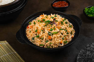 Chilli Garlic Fried Rice - Veg