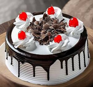 Dark black forest cake