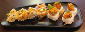 Cream Cheese Spicy Prawn Sushi