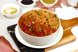 Fried Rice With Manchurian Gravy