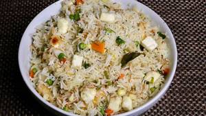 Jain Veg Paneer Cheese Pulao
