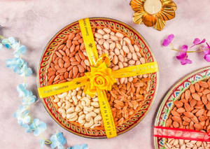 Dry Fruit Thaal (large)