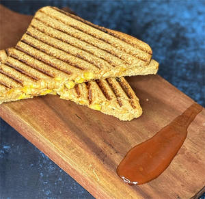 Cheese Corn Chilli Sandwich