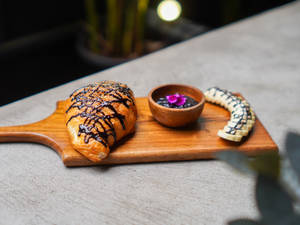 Chocolate Banana Croissant