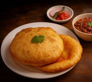 Chole Bhature (2 Piece)