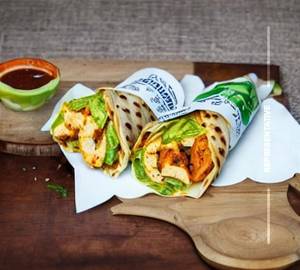 Double Chicken Malai Roll