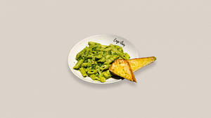 Pasta Pesto Cream Chicken