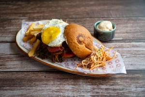 Pulled Pork Red Bacon