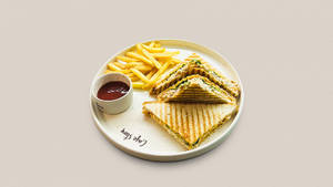 Chicken Mayo Cheese Sandwich