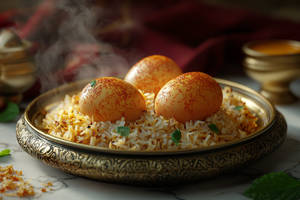 Hyderabadi Egg Biryani