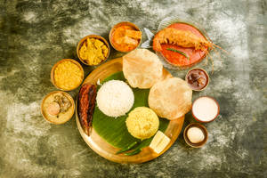 Jumbo Golda Chingri Bhorpur Thala (1 Pc)